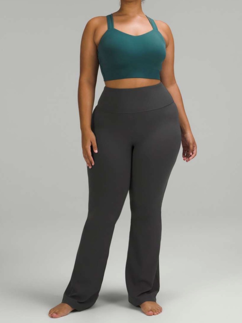 Lululemon Groove super high rise flared pant Nulu